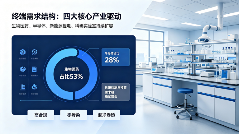 2026洁净工作台行业市场年报｜佰伦净化双轮驱动与核心发力方向 1