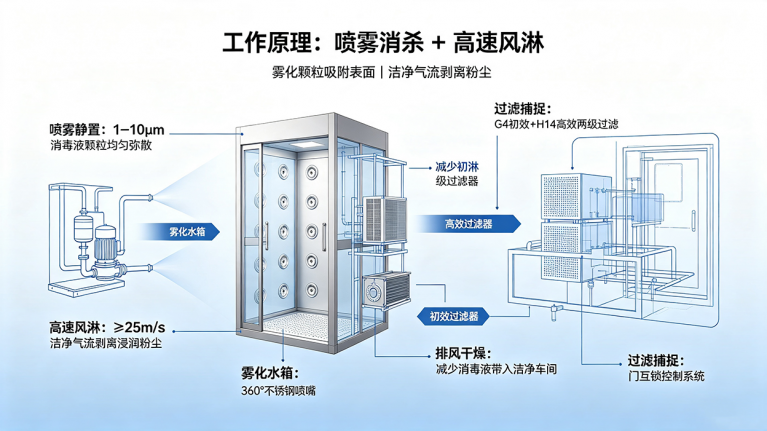VHP传递窗灭菌机制与优势 17