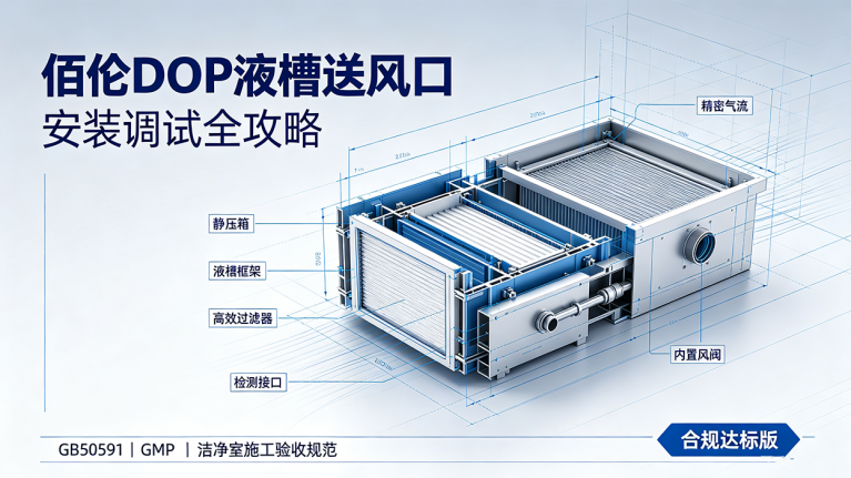 佰伦DOP液槽送风口安装调试全攻略