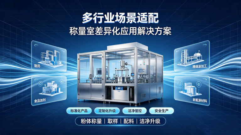佰伦净化称量室多行业解决方案