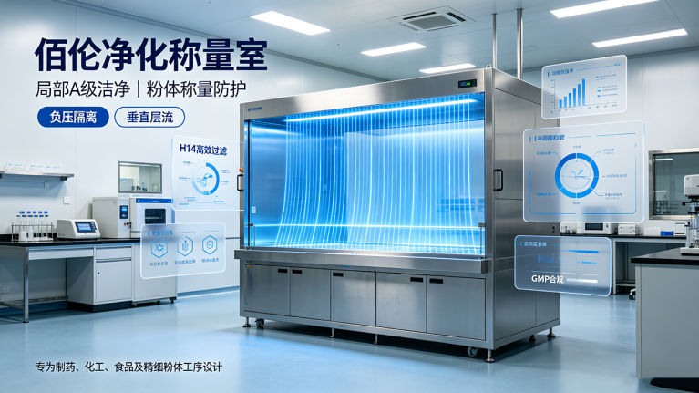 佰伦净化称量室技术解析 2