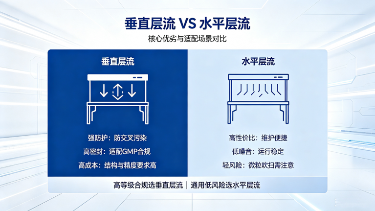 垂直与水平层流洁净工作台技术解析 2