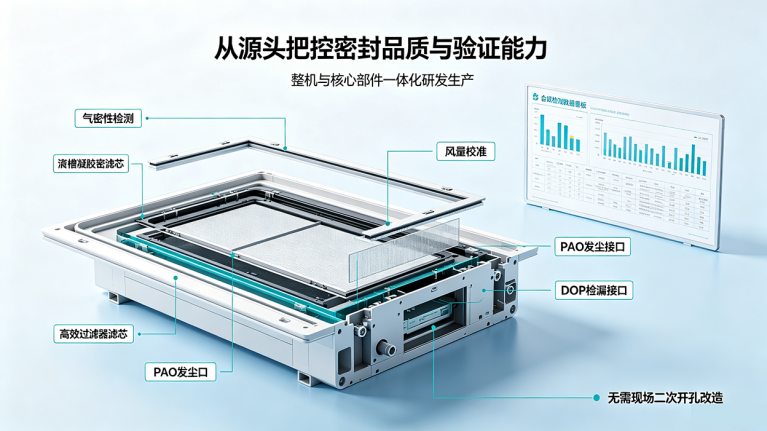 佰伦净化新一代无隔板高效过滤器升级 8