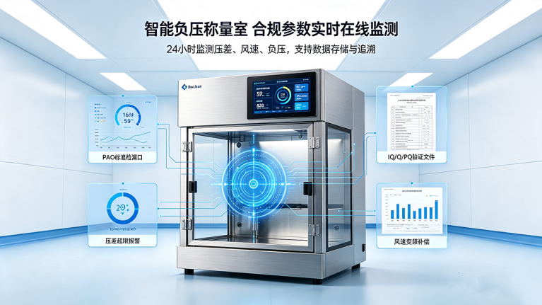 佰伦负压称量室助力药企合规升级 2