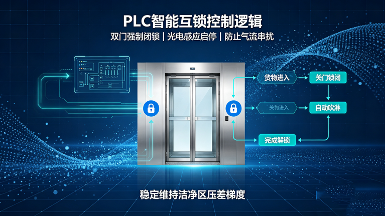 全自动平移门货淋室控制逻辑与GMP合规设计要点 1