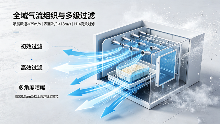 全自动平移门货淋室控制逻辑与GMP合规设计要点 2