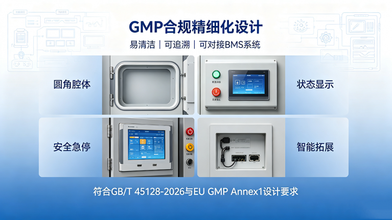 全自动平移门货淋室控制逻辑与GMP合规设计要点 3