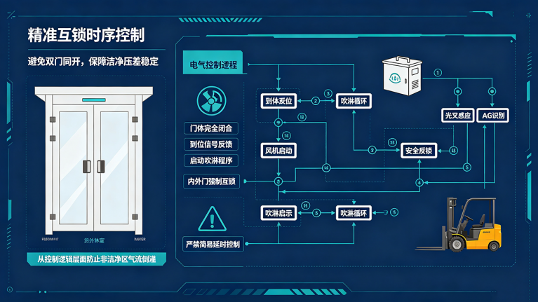 快速卷帘门货淋室技术研究 3