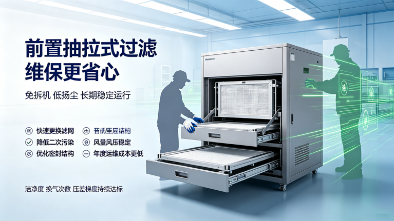 老旧车间改造新风柜应用 3