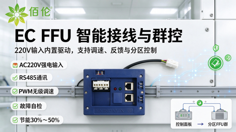 EC FFU 智能接线与群控