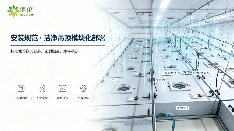 FFU 吊顶安装规范