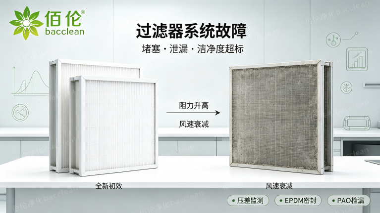 FFU过滤器系统故障