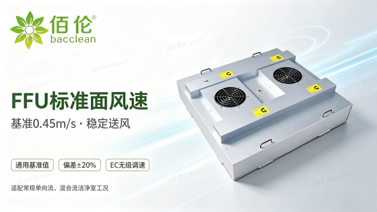 ffu 标准面风速 0.45ms 基础性能