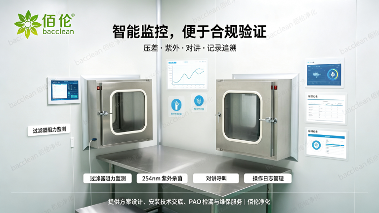 半导体传递窗智能监控、运维与合规验证