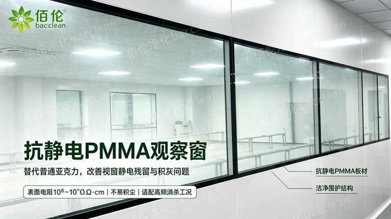 抗静电 PMMA 观察窗