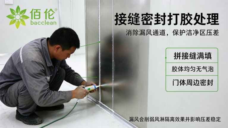接缝打胶密封