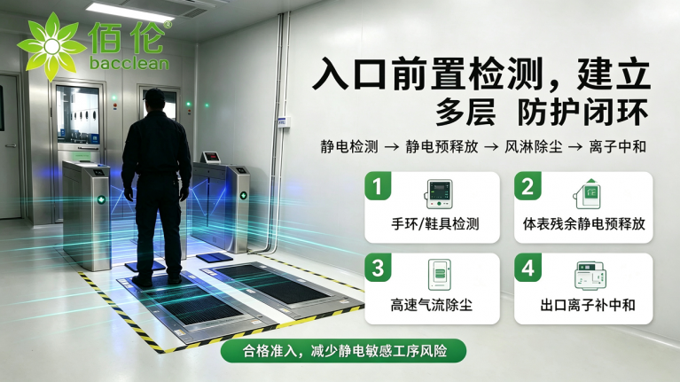 普通风淋室入口人体综合测试仪