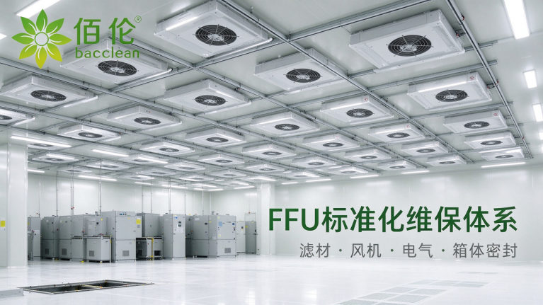 洁净室 FFU 阵列