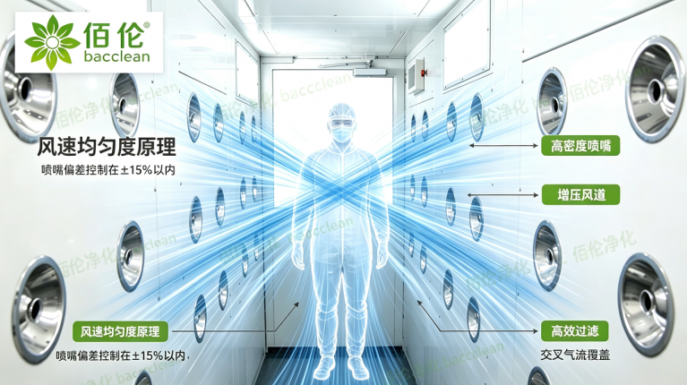 风淋室风速均匀度 结构原理