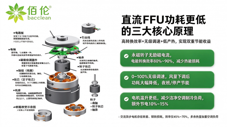 低功耗原理｜EC 无刷电机结构拆解