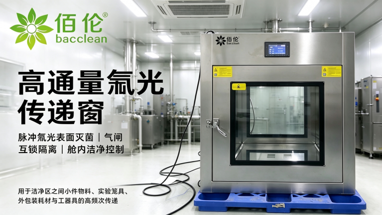 高通量氙光传递窗工作原理