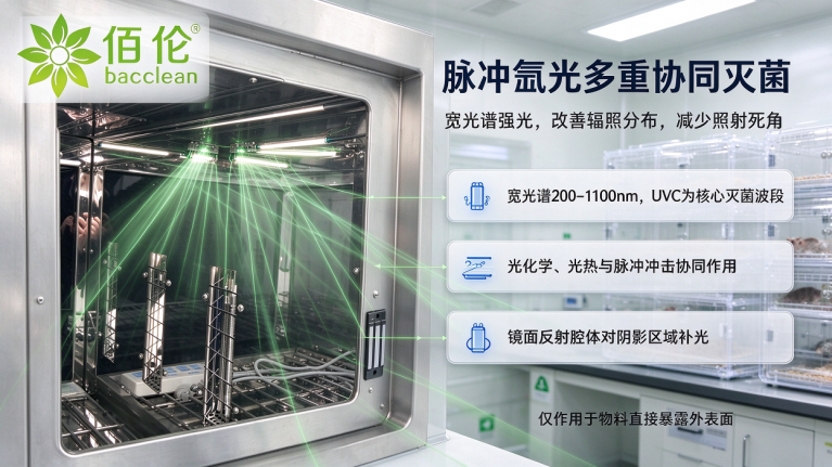 高通量氙光传递窗脉冲氙光多重协同灭菌